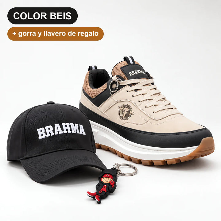 Tenis Brahma Comodos e Resistentes + Gorra y Llavero de REGALO