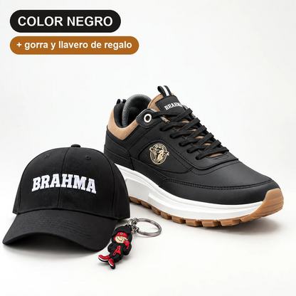 Tenis Brahma Comodos e Resistentes + Gorra y Llavero de REGALO
