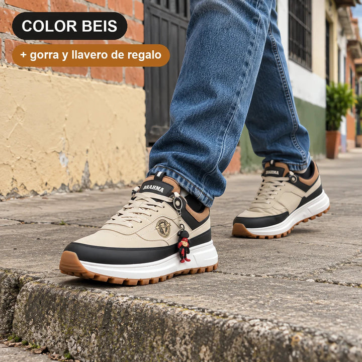 Tenis Brahma Comodos e Resistentes + Gorra y Llavero de REGALO