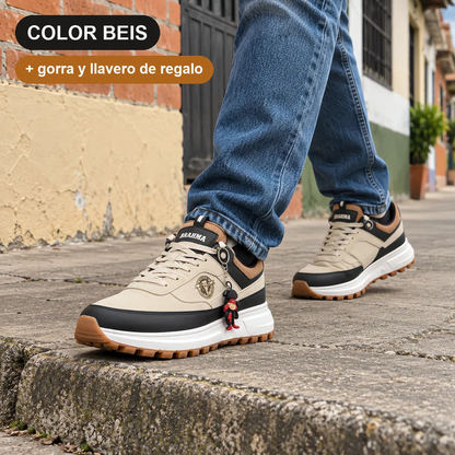 Tenis Brahma Comodos e Resistentes + Gorra y Llavero de REGALO