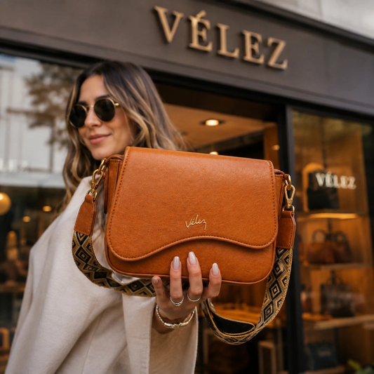 Bolso Carriel Vélez de Cuero Premium - Últimas Unidades Con 58% De Descuento🔥